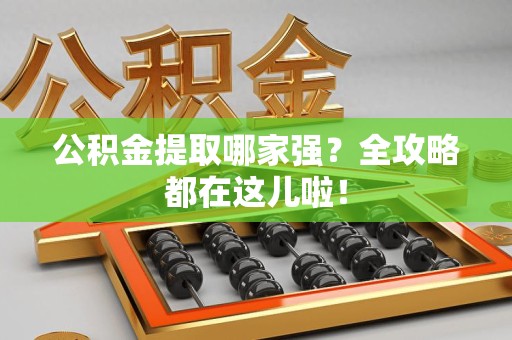 永泰公积金提取哪家强？全攻略都在这儿啦！